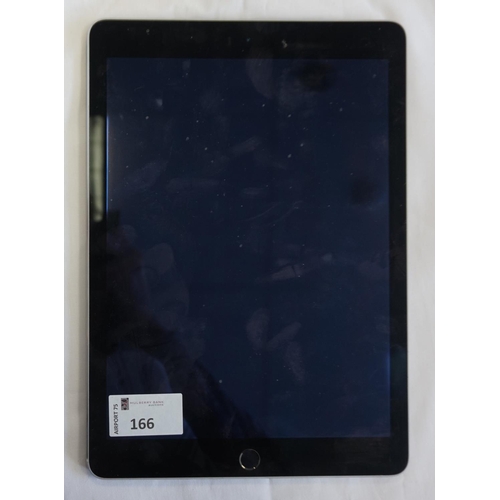 166 - APPLE IPAD AIR 2 (WIFI) 64GB - MODEL A1566
serial number: DMPS3LUFG5VW.  i-cloud protected.  Note: I... 