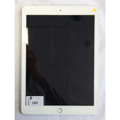 169 - APPLE IPAD (5TH GENERATION) WIFI - MODEL A1893
serial number: F9FWGMBWJF8K.  i-cloud protected.  Not... 