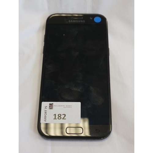 182 - SAMSUNG GALAXY A5 SMARTPHONE
Model: SM-A520F.  IMEI: 351555090141035.  Google Account Locked.  Note:... 