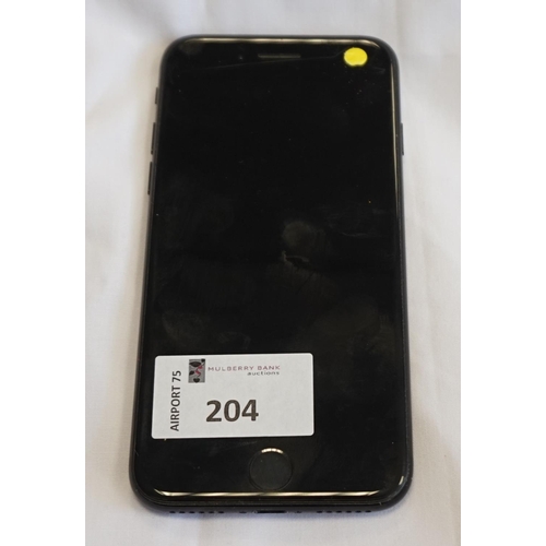 204 - APPLE IPHONE 7 - MODEL A1778
IMEI: 353842084844701.  i-cloud protected.  Note: It is the buyer's res... 