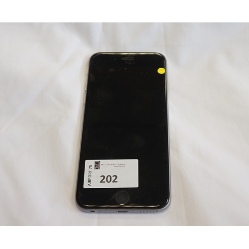 202 - APPLE IPHONE 6 - MODEL A1586
IMEI: 356677088061127.  i-cloud protected.  Note: It is the buyer's res... 