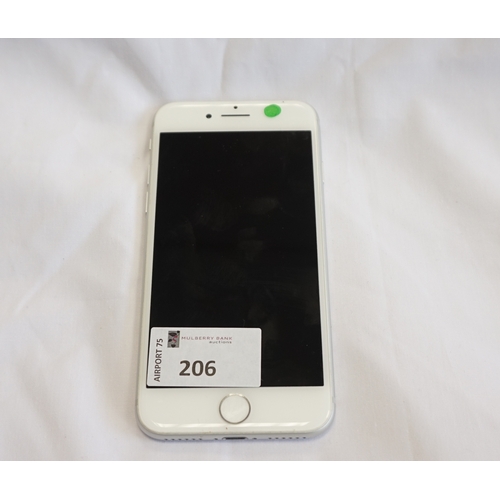 206 - APPLE IPHONE 8 (64GB)
IMEI: 356086090246058.  NOT i-cloud protected.  Note: It is the buyer's respon... 