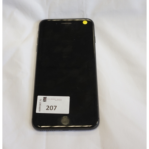 207 - APPLE IPHONE 8 PLUS
IMEI: 358631091322594.  i-cloud protected.  Note: It is the buyer's responsibili... 