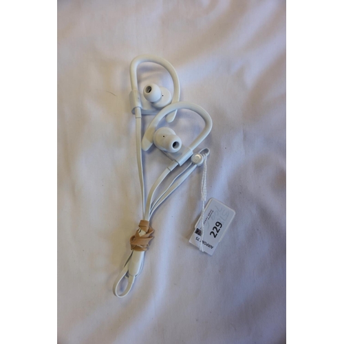 229 - BEATS POWERBEATS IN-EAR BLUETOOTH HEADPHONES