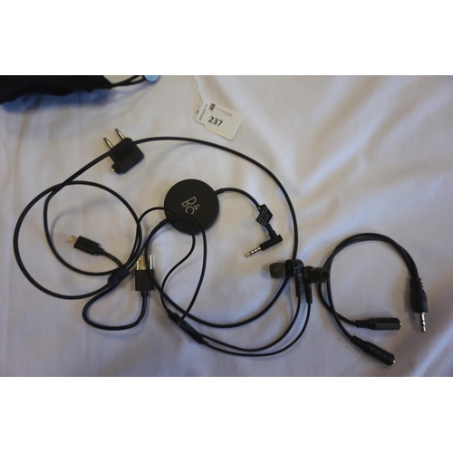 237 - BANG & OLUFSEN BEOPLAY H3 ANC IN-EAR ACTIVE NOISE CANCELLATION HEADPHONES
With pouch.