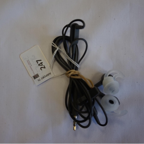 247 - BOSE SOUNDTRUE IN-EAR STEREO HEADPHONES