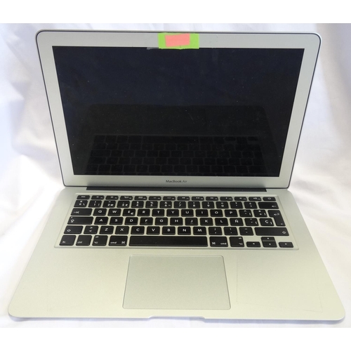 111 - Apple MacBook Air 7,2
Serial number C1MSL3D0H3QD
i5 Processor 
8GB RAM 
121GB Hard Drive