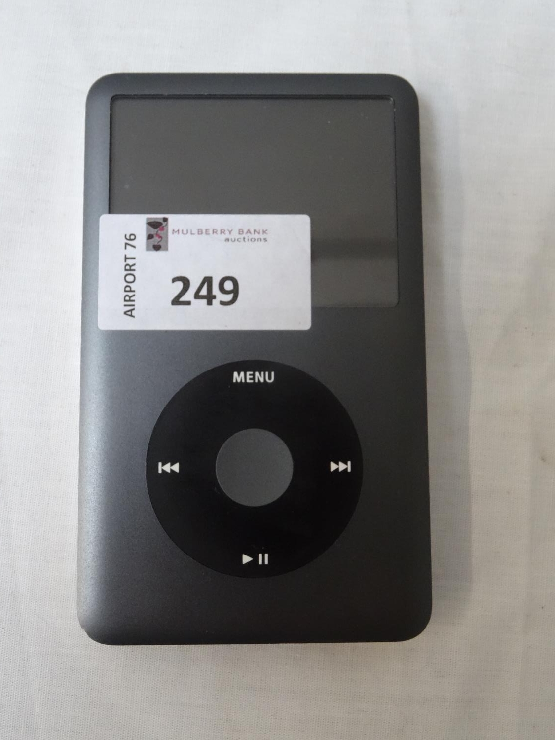 APPLE IPOD CLASSIC 160GB - MODEL A1238 serial number