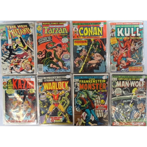 377 - MARVEL COMICS  
dates ranging from 1970s - 80s; comprising six Warewolf by Night from 1970s (21, 26 ... 