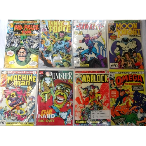 378 - MARVEL COMICS
comprising 1982 issue 1 of The Official Marvel No-Prize Book; 1994 issue 1 of Fantasti... 