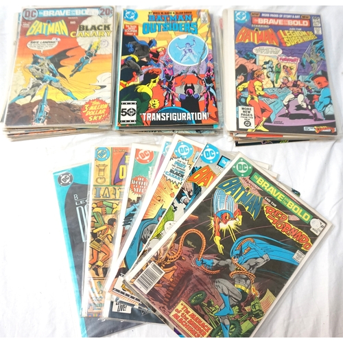 380 - SELECTION OF DC BATMAN COMICS
dates ranging from 1970s - 80s; comprising twenty-five of The Brave an... 