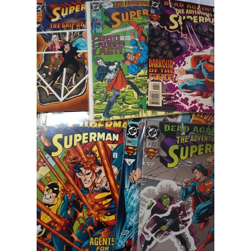 382 - SELECTION OF DC SUPERMAN AND SUPERBOY COMICS
dates ranging from 1970s - 90s; comprising two DC Comin... 