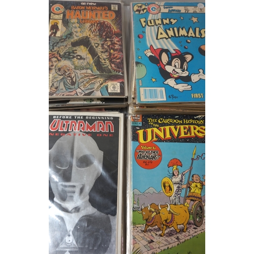 384 - LARGE SELECTION OF COMICS DATING FROM 1950s - 1990s
publishers include Gold Key, Atlas comics, Charl... 