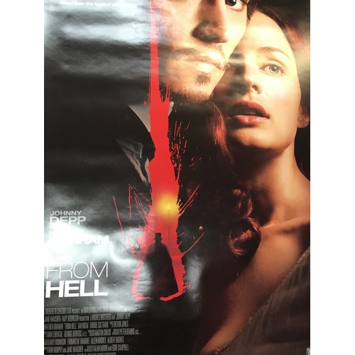 350 - SIXTEEN THRILLER AND HORROR MOVIE POSTERS
comprising nine Quad (40