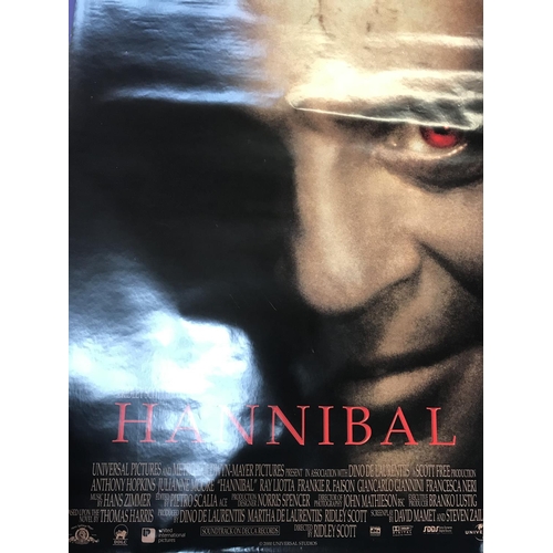 350 - SIXTEEN THRILLER AND HORROR MOVIE POSTERS
comprising nine Quad (40