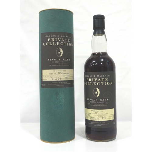 61 - GLEN GRANT 1953 - G&M
Bottled as part of Gordon & MacPhail's Private Collection this is an unctuous ... 