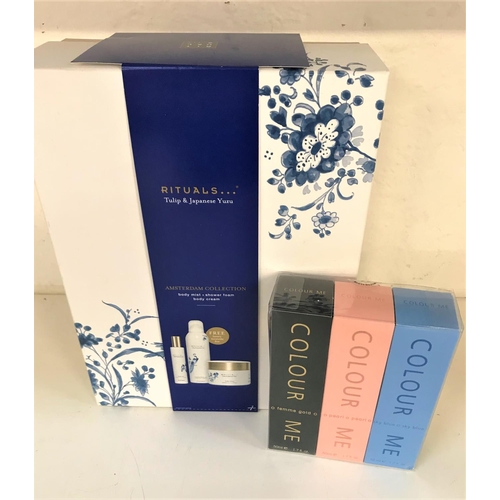 109 - SELECTION OF NEW AND BOXED COSMETICS
comprising a Rituals Tulip & Japanese Yuzu box set containing f... 