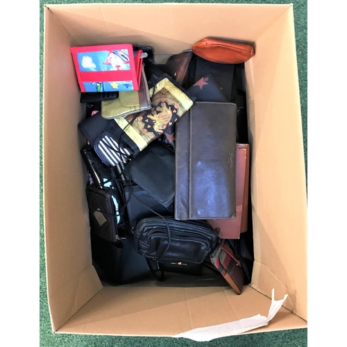 79 - ONE BOX OF PURSES AND WALLETS