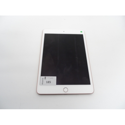 185 - APPLE IPAD MINI (5TH GENERATION) WIFI & CELLULAR (256GB) - MODEL A2126
IMEI: 353173100396074.  NOT i... 