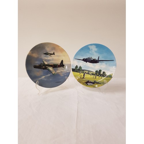 254 - SELECTION OF ROYAL DOULTON WORLD WAR II COLLECTORS PLATES
including Spitfire Over St. Pauls, Lancast... 