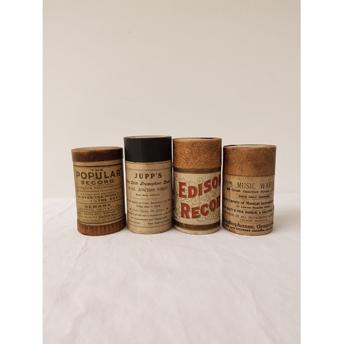 310 - TWENTY WAX PHONOGRAPH CYLINDERS
all in original card tubes (20)