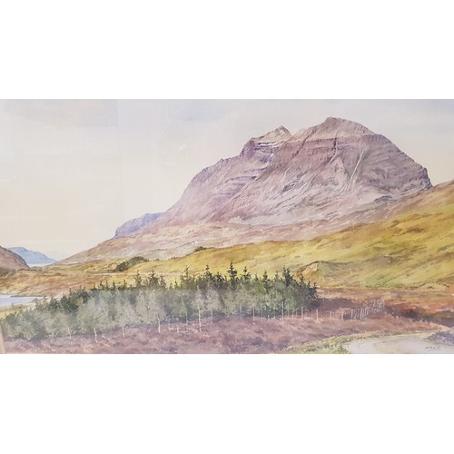 455 - H. D. McC. Reid
Liathac, watercolour, signed and signed to mount, 35cm x 54.5cm