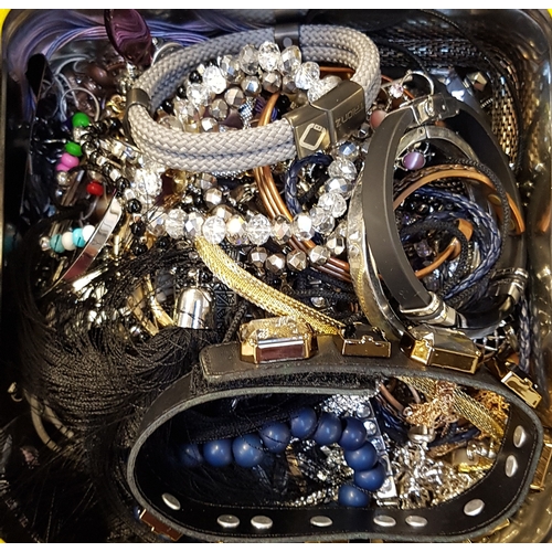 136 - SELECTION OF COSTUME JEWELLERY
including bangles, bracelets, necklaces, pendants, earrings, etc., 1 ... 