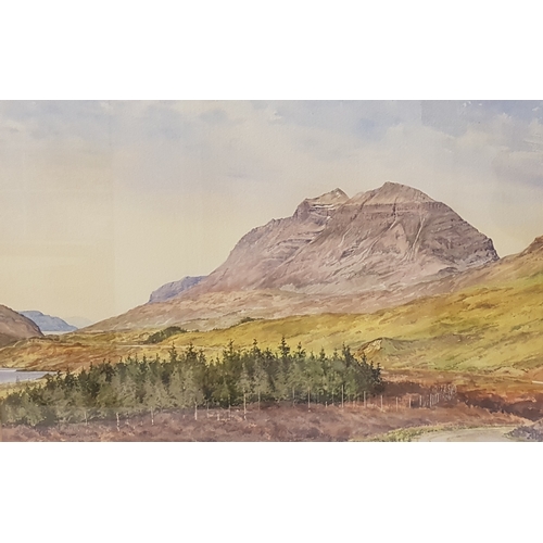 455 - H. D. McC. Reid
Liathac, watercolour, signed and signed to mount, 35cm x 54.5cm