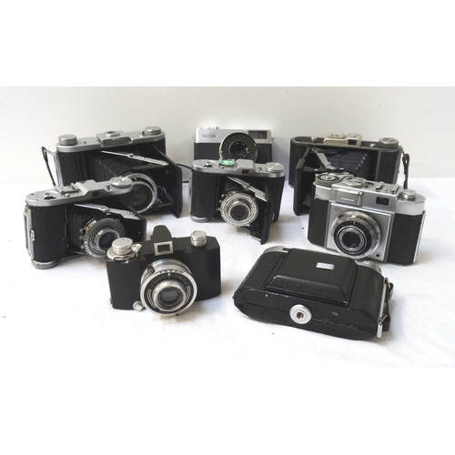 353 - EPILSON 35mm FILM CAMERA
with a Ross London 105mm Xpres f/3.8 lens, Zeiss Ikon 35mm film camera with... 