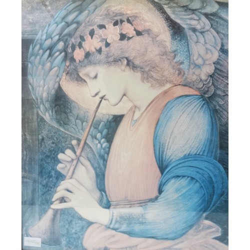 450 - SELECTION OF PRINTS
including Burne Jones An Angel, 54cm x 45cm and three others, and a photographic... 