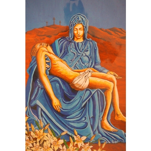 308 - ED O'FARRELL
La Pieta, limited edition print, signed and numbered 14/200, 58.5cm x 44cm