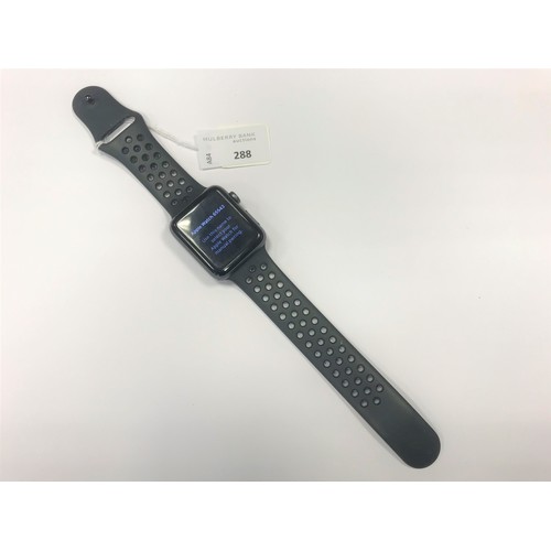 288 - APPLE WATCH SERIES 2 (38mm)
serial number - FHMT92DLHHYL, Activation lock unknown. Note: It is the b... 