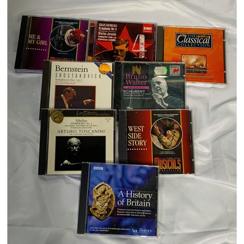 234 - LARGE SELECTION OF CDs
mainly classical, approximately 214, one box