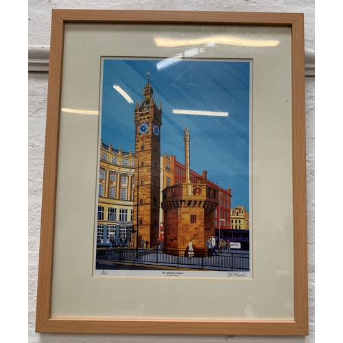 331 - ED O'FARRELL
The Toolbooth, Glasgow, print, signed and numbered 4/850, framed and glazed, 36.5cm x 2... 