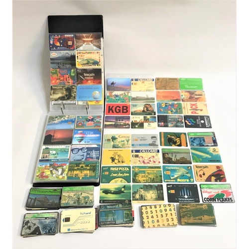 204 - LARGE SELECTION OF BRITISH AND WORLD PHONECARDS
including Falkland Islands, USA, Italy, Germany, Den... 