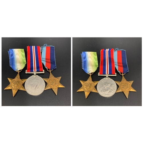 471 - WWII MEDAL TRIO
named to 238885 J.J. Matthee, including the war medal, The Atlantic Star and The 193... 