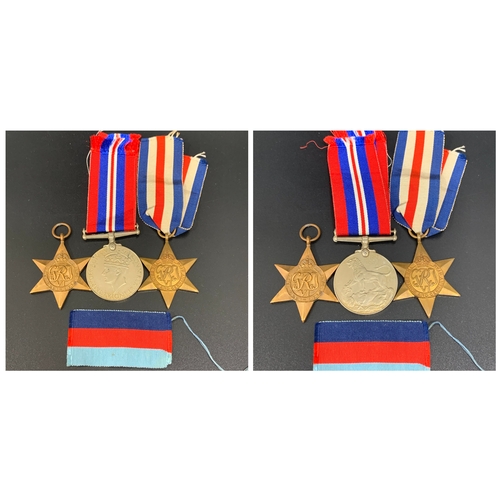 472 - WWII MEDAL TRIO
comprising the War Medal, The France And German Star and The 1939-1945 Star (3)