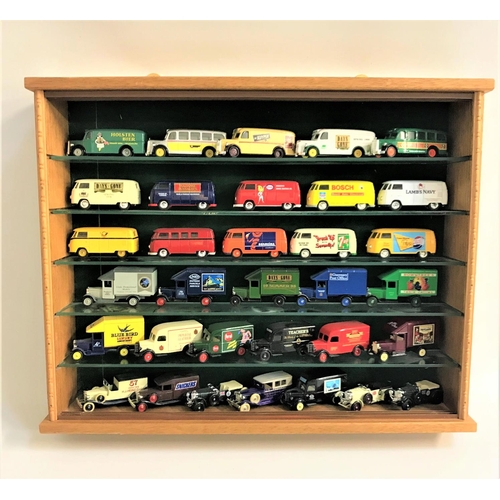 423 - COLLECTION OF DAYS GONE DIE CAST VEHICLES
all thirty three delivery vans sign written and contained ... 