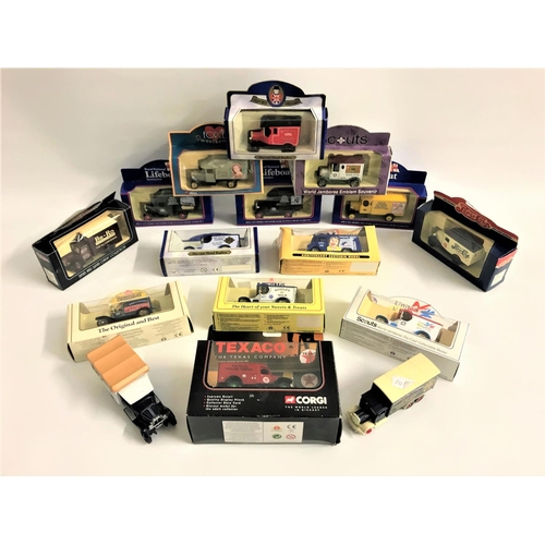 431 - SELECTION OF BOXED DIE CAST VEHICLES
all vintage commercial vehicles, with examples from Corgi, Lled... 