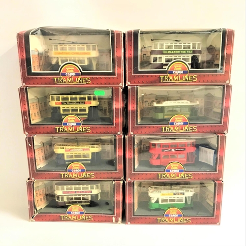 436 - SELECTION OF CORGI DIE CAST TRAMS
from the Tramlines Edition, all boxed (8)