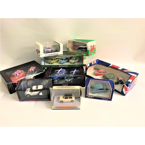 437 - SELECTION OF DIE CAST MINI'S
with examples from Dinky, Corgi, Welly, Cararama and Oxford, all boxed ... 