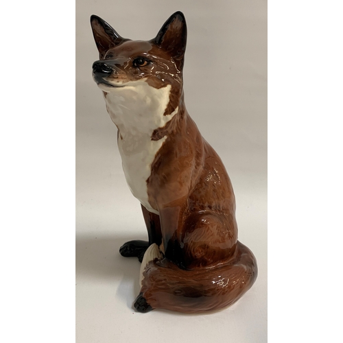 230 - BESWICK SEATED FIRESIDE FOX
no.2348, 31cm high