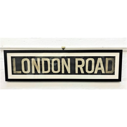 331 - ORIGINAL GLASGOW CORPORATION LINEN TRAM DESTINATION BLIND - LONDON ROAD
circa 1940s from the older S... 