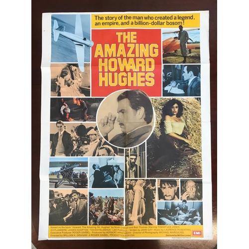 387 - ELEVEN 1970s BRITISH QUAD FILM POSTERS
comprising 'The Amazing Howard Hughes' (1977); 'St. Ives' (19... 