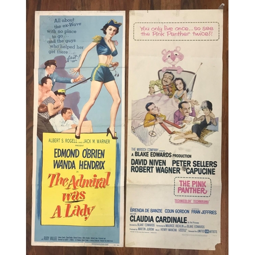 395 - THIRTEEN US MOVIE INSERT POSTERS
dating from 1930s to 1960s, comprising 'Quick before it melts' (196... 