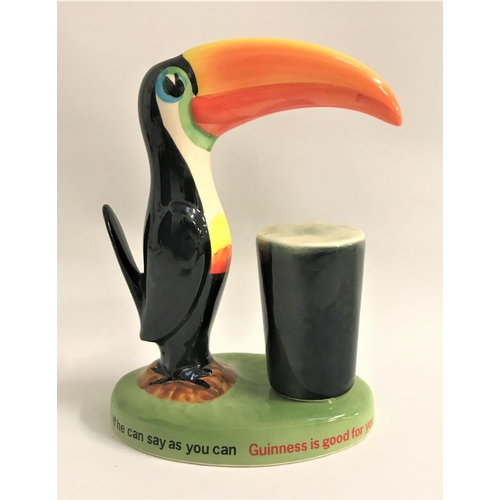 239 - CARLTON WARE GUINNESS LAMP BASE
depicting the Toucan and a pint of Guinness, 22cm high