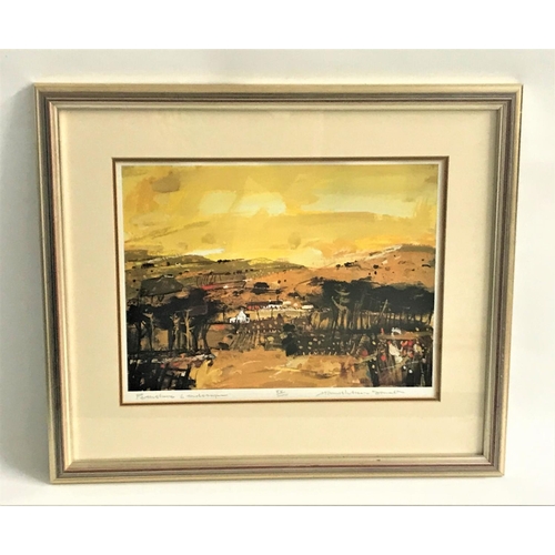 515 - HAMISH MACDONALD DA PAI (SCOTTISH 1935 - 2008)
'Perthshire Landscape', limited edition print, signed... 