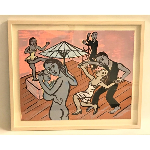 517 - EILEEN COOPER OBE, RA (b.1953)
'Shall We Dance', signed limited edition print, signed, dated 2006, t... 