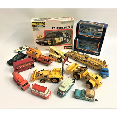 449 - SELECTION OF DIE CAST VEHICLES
including examples from Matchbox, Corgi, Husky, Models Of Yesteryear,... 