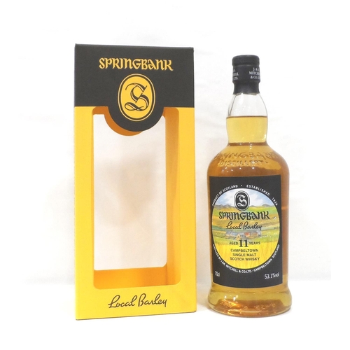 676 - SPRINGBANK LOCAL BARLEY - 11YO
Springbank has been an early adopter of the idea of 